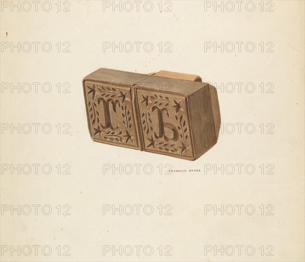 Butter Mold, c. 1940.