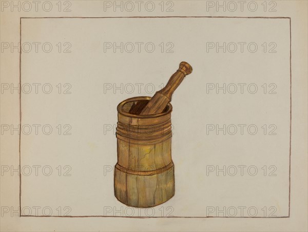 Mortar and Pestle, 1935/1942.