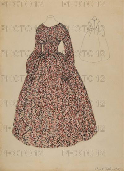 Dress, c. 1936.