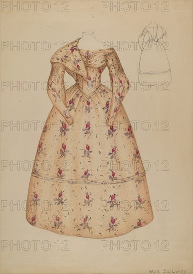 Dress, c. 1936.