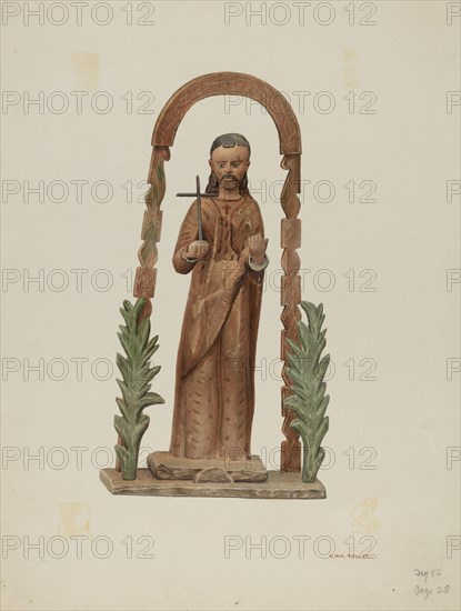 Santo (St. Francis), c. 1941.