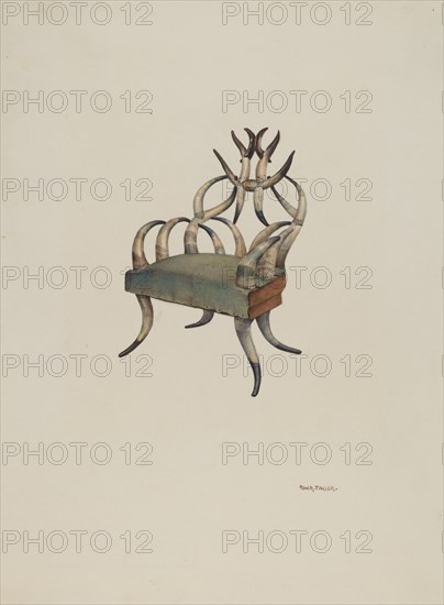 Horn chair, 1938.