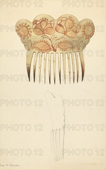 Comb, c. 1939.