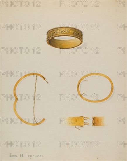 Bracelet, c. 1938.