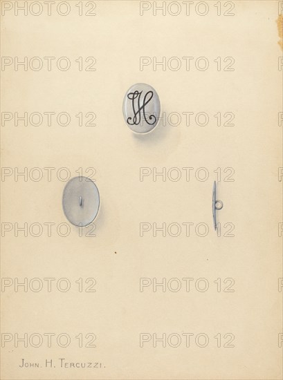 Jewelry Button, c. 1940.