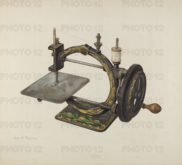 Sewing Machine, c. 1940.