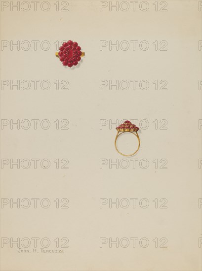 Ring, c. 1938.