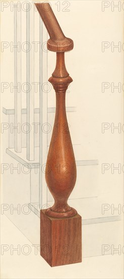 Bishop Hill: Newel Post, 1939.