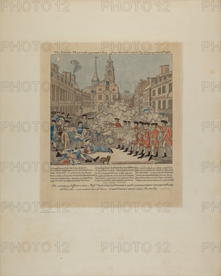 Paul Revere Print, 1940.