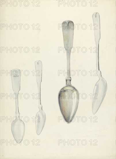 Bishop Hill: Small Spoon, c. 1939.