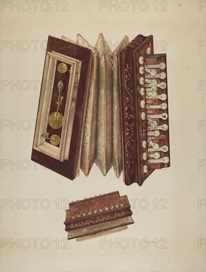 Woman's Accordian, 1938.