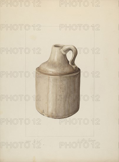 One Gallon Jug, 1935/1942.