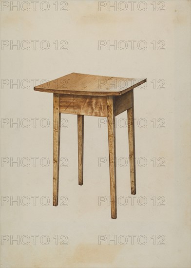 Utility Table, 1937.