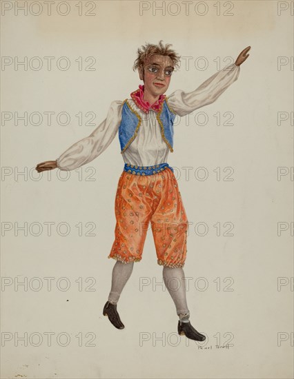 Puppet - "Tight Rope Walker", c. 1938.