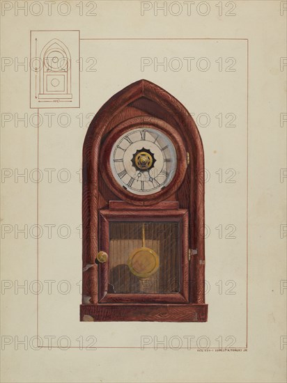 Mantel Clock, 1935/1942.