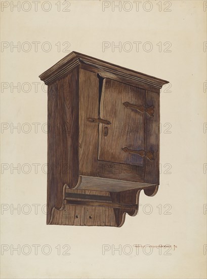 Hanging Closet, c. 1940.