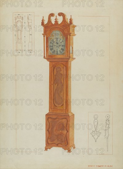 Grandfather's Clock, c. 1936.