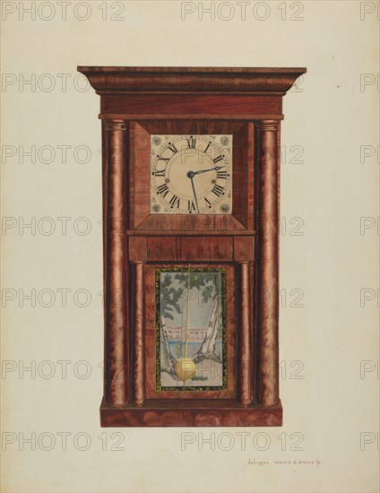 Mantel Clock, c. 1939.