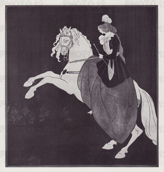 Chopin Ballade III, Op. 47, 1895. Creator: Aubrey Beardsley.