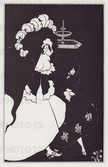 Messalina, 1895. Creator: Aubrey Beardsley.