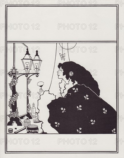 Cover Design for The Yellow Book, Vol III, 1894. Creator: Aubrey Beardsley.