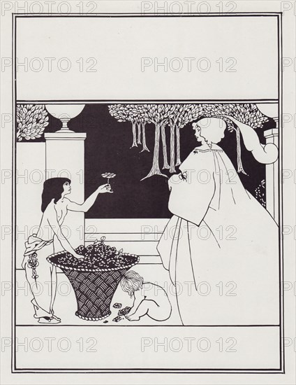 Cover Design for The Yellow Book, Vol IV, 1894. Creator: Aubrey Beardsley.