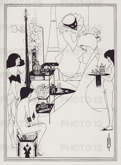 The Toilette of Salome, I, 1893. Creator: Aubrey Beardsley.