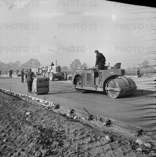 RAF Gaydon, Gaydon, Stratford-on-Avon, Warwickshire, 11/10/1952. Creator: John Laing plc.