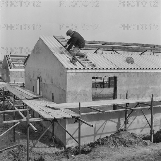 RAF Gaydon, Gaydon, Stratford-on-Avon, Warwickshire, 11/03/1953. Creator: John Laing plc.