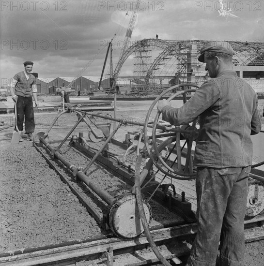 RAF Gaydon, Gaydon, Stratford-on-Avon, Warwickshire, 01/06/1954. Creator: John Laing plc.