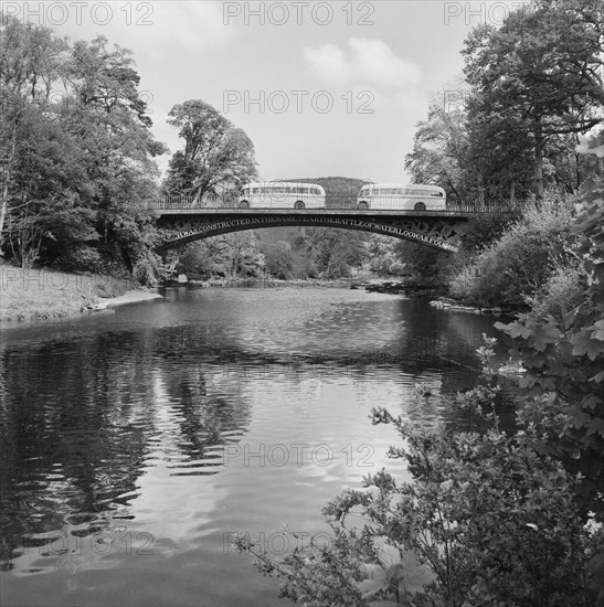 Waterloo Bridge, Betws Y Coed, Wales, 15/05/1954. Creator: John Laing plc.