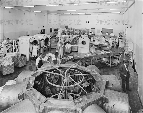 West Cumberland Hospital, Homewood Road, Homewood, Whitehaven, Copeland, Cumbria, 1964. Creator: John Laing plc.