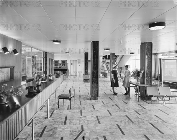 West Cumberland Hospital, Homewood Road, Homewood, Whitehaven, Copeland, Cumbria, 1964. Creator: John Laing plc.