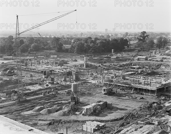 Walsgrave Hospital, Clifford Bridge Road, Walsgrave on Sowe, Coventry, West Midlands, 23/09/1965. Creator: John Laing plc.