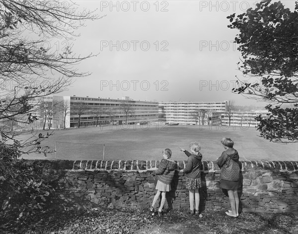 Victoria Park Estate, Macclesfield, Cheshire East, Cheshire, 18/04/1968. Creator: John Laing plc.