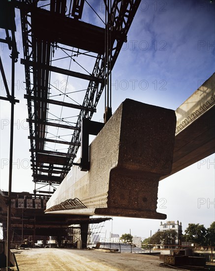 Westway Flyover, A40, Paddington, City of Westminster, London, 02/10/1969. Creator: John Laing plc.