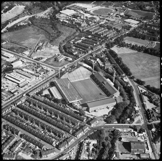 Hillsborough Stadium, Sheffield, South Yorkshire, 1969. Creator: Aerofilms.
