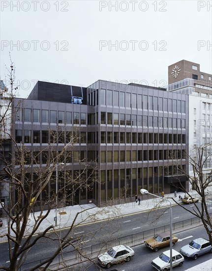 Unity House, Euston Road, Camden, London, 13/04/1983. Creator: John Laing plc.