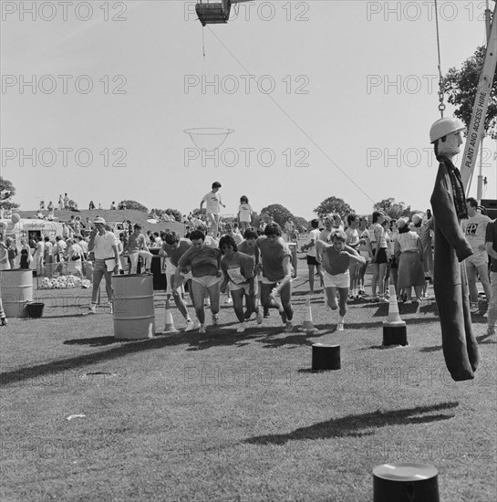 Laing Sports Ground, Rowley Lane, Elstree, Barnet, London, 21/06/1986. Creator: John Laing plc.