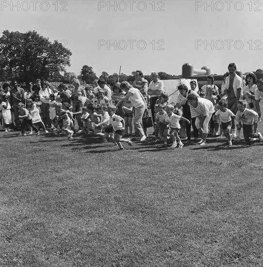 Laing Sports Ground, Rowley Lane, Elstree, Barnet, London, 21/06/1986. Creator: John Laing plc.