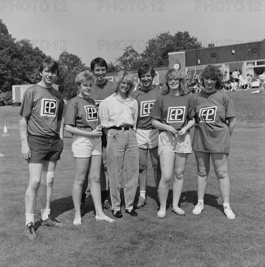 Laing Sports Ground, Rowley Lane, Elstree, Barnet, London, 20/06/1987. Creator: John Laing plc.