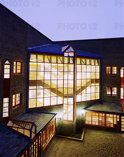 West Dorset County Hospital, Dorchester, West Dorset, Dorset, 08/04/1987. Creator: John Laing plc.