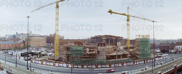 The Bridgewater Hall, Barbirolli Square, Manchester, 01/11/1994. Creator: John Laing plc.