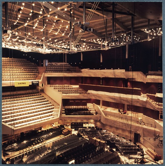 The Bridgewater Hall, Barbirolli Square, Manchester, January-September 1996. Creator: John Laing plc.