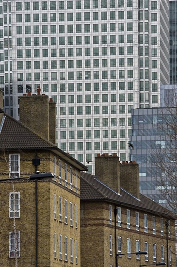 Canary Wharf, Tower Hamlets, London, 2007. Creator: Derek Kendall.