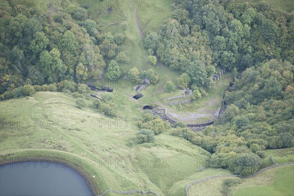 Low Slit lead mine and ore works, County Durham, 2015. Creator: Dave MacLeod.