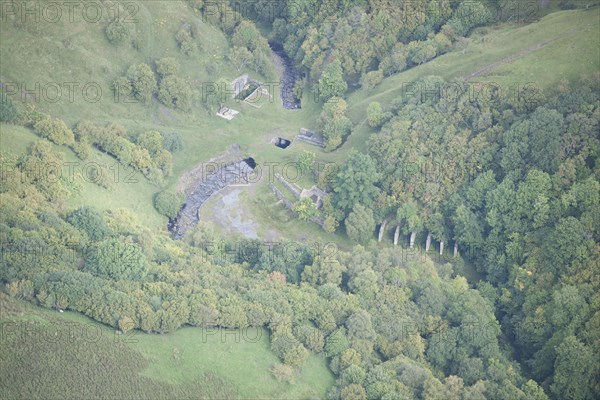 Low Slit lead mine and ore works, County Durham, 2015. Creator: Dave MacLeod.