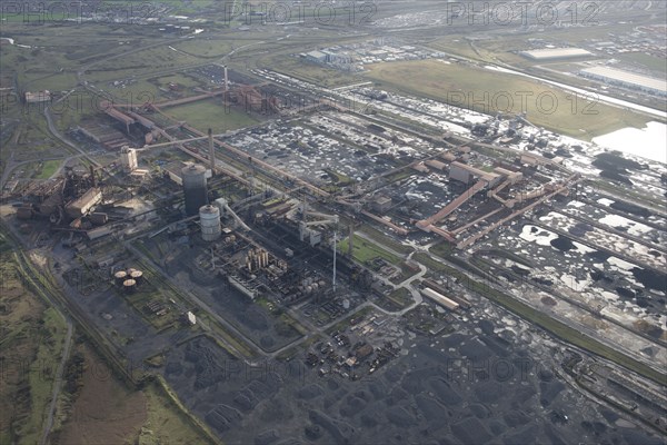 Teesside Steel Works, Redcar and Cleveland, 2015. Creator: Dave MacLeod.