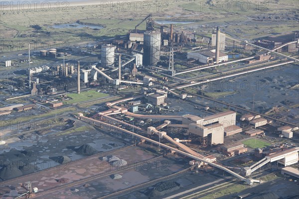 Teesside Steel Works, Redcar and Cleveland, 2015. Creator: Dave MacLeod.