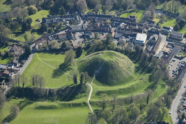 Castle Hill, Thetford, Norfolk, 2016. Creator: Historic England.